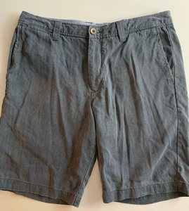 Tommy Bahama Relax 90% Silk/10% Cotton Gray Casual Shorts Men’s 33 W 10” L - Bild 1 von 4