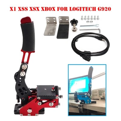 14Bit X1 XSX XBOX USB3.0 SIM Handbrake Kits for Steering Wheel Stand G920 US - Image 1 of 4