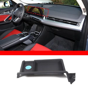 ABS 2 IN 1 Dashboard Cell Phone Holder Mount Storage Tray For BMW X1 U11 2023-24 - Bild 1 von 9