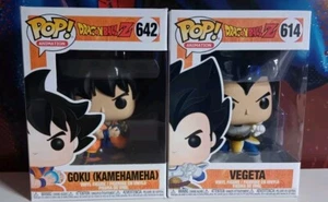 Funko Pop Animación #614 y 642 Dragon Ball Z Goku (Kamehameha) y Vegeta - Imagen 1 de 9