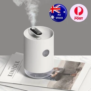 USB Rechargeable Air Humidifier 1L Steam Purifier Aroma Silent Home with LED - Picture 1 of 21