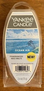 Yankee Candle OCEAN AIR Wax Melts, 2.6oz (6 Melts Per Package) - Picture 1 of 2