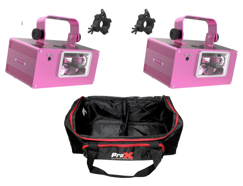 2 Chauvet DJ Scorpion Dual RGB ILS with O-Clamps & Carry Bag - Image 1 of 4