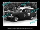 OLD LARGE HISTORIC PHOTO OF NRMA EH HOLDEN PANEL VAN SERVICE CAR, c1960s NSW