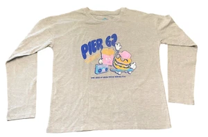 THEREABOUTS 3XL 22.5P Plus Unisex Pier 62 Graphic Long Sleeve Cotton T-Shirt NWT - Picture 1 of 11