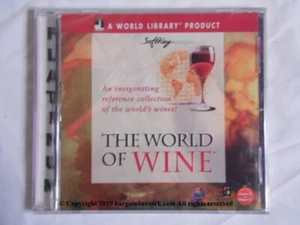 NEW SEALED THE WOLD OF WINE CD ROM 1996 WORLD LIBRARY PRODUCT JZ1885 - Bild 1 von 2