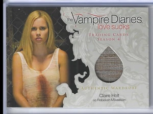 Vampire Diaries Season 4 Wardrobe Card M12 Claire Holt as Rebekah Mikaelson JSC - Picture 1 of 2