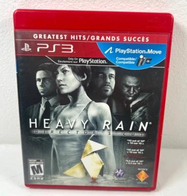 Heavy Rain - Director's Cut (Sony PlayStation 3, 2011) PS3 - Image 1 of 3