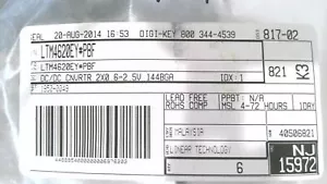 ANALOG DEVICES LTM4620EY#PBF NON-ISOLATED PoL MODULE DC DC CONVERTER - Picture 1 of 3