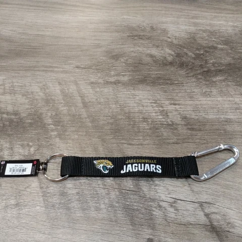 Jacksonville Jaguars NFL Key Tag Keychain Keys Clip New Cover