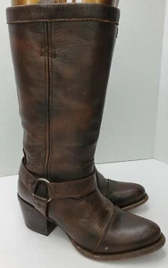 Durango Philly 13" Harness Boot Womens Dark Brown Leather Size 6 M RD4514 - Picture 1 of 8