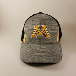 Minnesota Golden Gophers Captivating Headwear Gray/Black Strapback Hat ball cap - Picture 1 of 7
