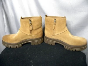 UGG Men's 10 M Skyview Pull-On Chelsea Chestnut Brown Suede Ankle Boots 1135017 - Picture 1 of 11
