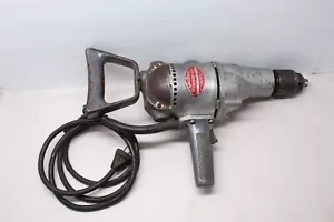 Trapano elettrico vintage VAN DORN 5/8 resistente tipo D 110 V monofase, funziona - Foto 1 di 8