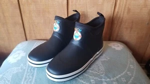 Buoy Boots Children's Deck Boot Black Size 4 Gently Used - Picture 1 of 11