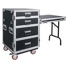 Sound Town 4-Drawer Stage Studio Equipment 1/2"(12mm) Plywood (STRC-PROWT4D)