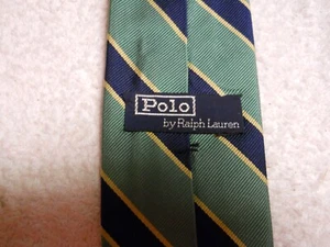 Mint Vintage In Sleeve Polo For Barneys Silk Multicolor Striped Handmade(2.5x57) - Picture 1 of 5