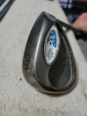 Callaway Hawkeye VFT Titanium face 9 Iron, M RH,R flex Graphite, Garsen Grip - Image 1 of 4