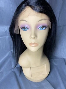 IRIS FINE SWISS ENCAJE Humano_Completo_Encaje_Frontal_Peluca_LYNN_18"_#1B - Imagen 1 de 8