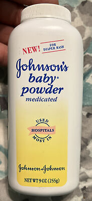 1-Johnsons Medicated Diaper Rash Baby Powder 9 Oz New Htf Rare Vtg 1995 • 40.74$