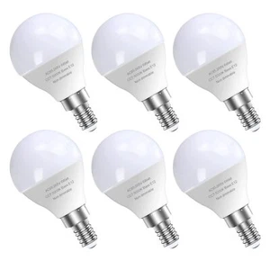 6 Pack Bright Ceiling Fan Light Bulbs 60 Watt Equivalent E12 Led Bulb A15 Shape - Picture 1 of 7