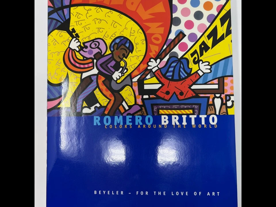 Romero Britto Colors Around The World 1st Edition HC Book