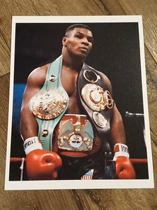 Foto con impresión artística de Iron Mike Tyson 11" x 14" póster boxeo campeón de peso pesado - Imagen 1 de 1