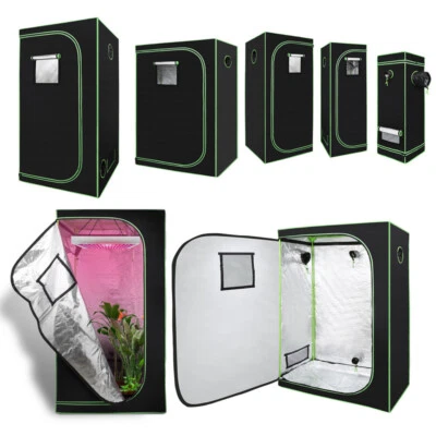 MARKENLOS Growbox Gewächshaus Tent Pflanzenzelt Growzelt Box Zuchtschrank Indoor Growroom