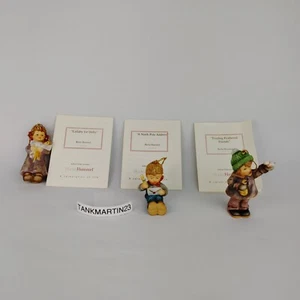 Set of 3 Studio Hummel Goebel 1999 96035 Christmas Collection Ornaments Berta  - Picture 1 of 17