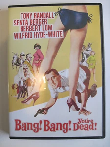 BANG! BANG! YOU'RE DEAD! used DVD 1966 Tony Randall Senta Berger spy/comedy - Picture 1 of 3
