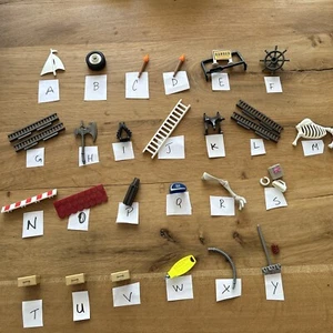 Playmobil Geobra  PARTS From misc sets Discount shipping .99  (FE) - Picture 1 of 24