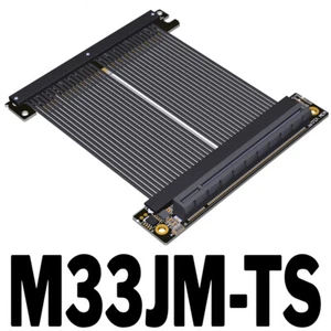 ADT-Link PCIe 4.0 x16 Riser Cable Cord Double Reverse Extension Cable PCI-E - Picture 1 of 29