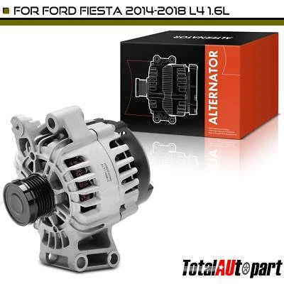 Alternador para Ford Fiesta 2014 2015 2016 2017 2018 L4 1.6L 120A 12V CW 6 ranuras Foto 1 de 4