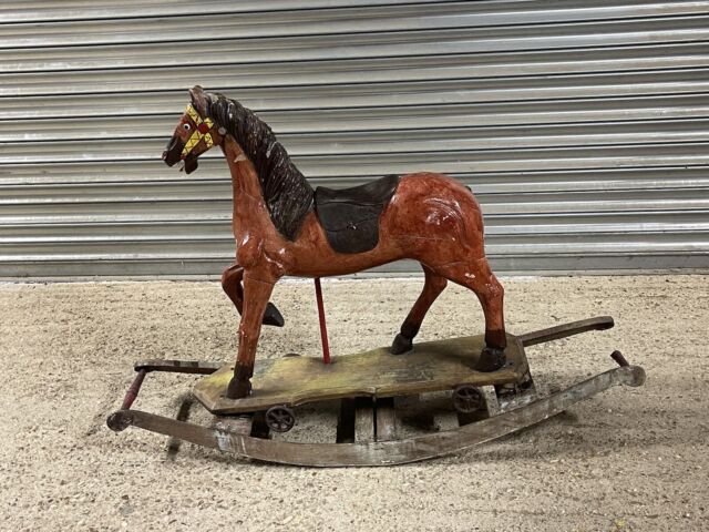 Brinquedo fofo para crianças, Série de Cavalos de Madeira, Brinquedo  Artesanal para Crianças