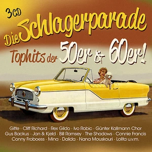 CD Die Schlagerparade Top Hits der 50er und 60er von Diverse Interpreten 3CDs - Bild 1 von 1