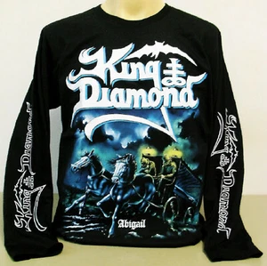 Camiseta King Diamond Abigail Mangas Largas Talla S M L XL 2XL 3XL Mercyful Fate Nueva - Imagen 1 de 2