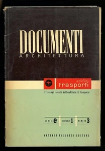 Documenti Architettura Vallardi Edifici dei trasporti arch. Campanini e-1-3 - Picture 1 of 1