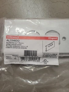 Cubiertas dúplex offset WIREMOLD AL3346DO caja nueva serie AL300 pista de carreras - Imagen 1 de 2