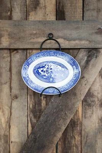 Soporte para placa colgante de hierro forjado - Hecho por Amish - Imagen 1 de 5