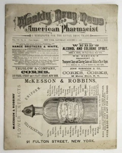 Weekly Drug News and American Pharmacist, A Newspaper for the Retail Drug Trad.. - Foto 1 di 4