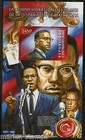 Central Africa 2015 50th Gedenken Jubiläum Von Malcom X Souvenir Blatt Nh