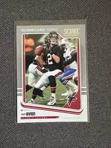 2018 Score Grey Score Mat Ryan insert Atlanta Falcons #12  1.00 Shipping - Picture 1 of 2