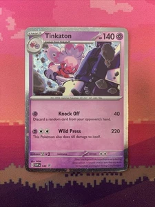 Pokemon Karte Tinkaton Black Star Promo 140 Near Mint - Bild 1 von 2