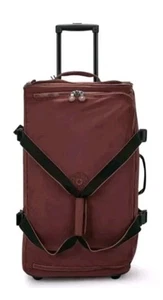 KIPLING Teagan M Flaring Rust Duffle Luggage Trolley 74 Litre RRP£176 - Picture 1 of 6