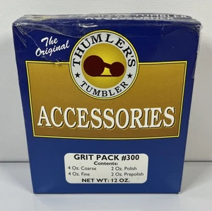 Thumler's Tumbler Grit Pack #300 Sealed Coarse Fine Polish Pre-Polish 12 Oz - Picture 1 of 2