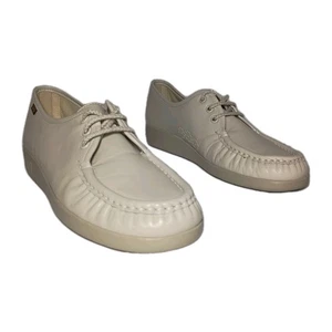 SAS Women's Siesta Comfort Shoes In Bone Size 9 Made In USA Handsewn - Picture 1 of 22