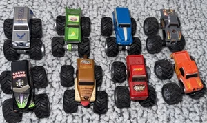 Monster Jam Ultimate Micro Collection By K’Nex Lot of 8 Trucks - Picture 1 of 12
