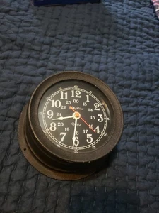 Vintage Seth Thomas Seasprite II Ship's Clock - Picture 1 of 4
