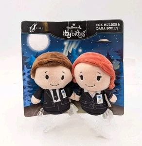 Itty Bittys Akte X Fox Mulder & Dana Scully Spezialagenten Set von Hallmark - Bild 1 von 16