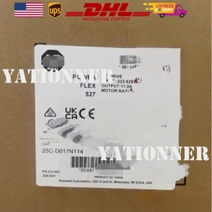 Brand New 25C-D017N114 Allen-Bradley PowerFlex 527 AC Drive 480V 17A 10HP In BOX - Picture 1 of 5
